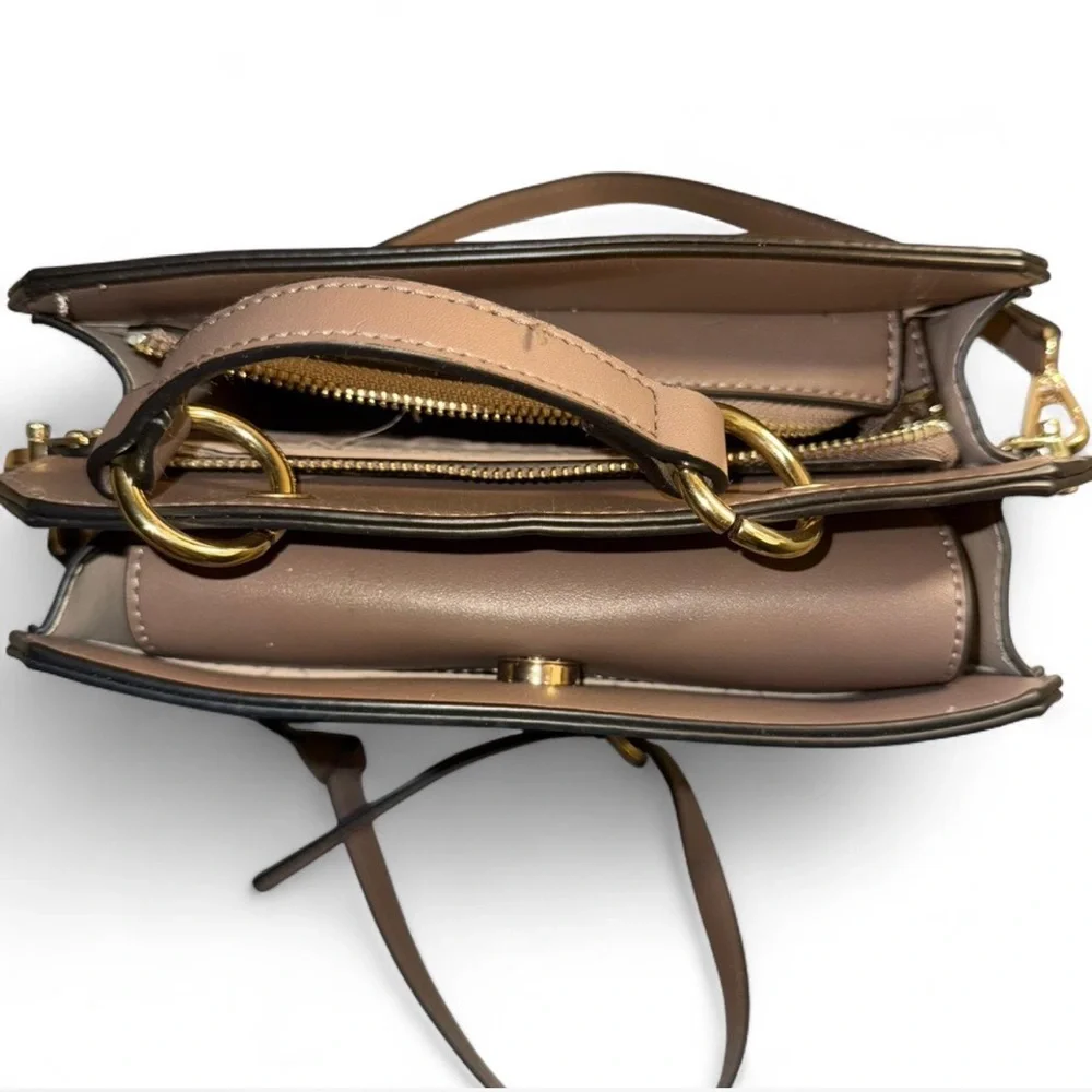 Steve Madden Bevelyn Mushroom Brown Purse - Picture 3 of 8